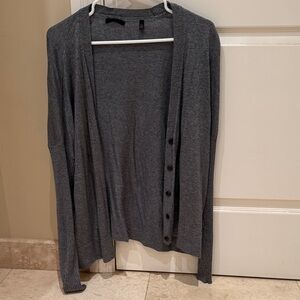 ATM Anthony Thomas Melillo Charcoal Cardigan